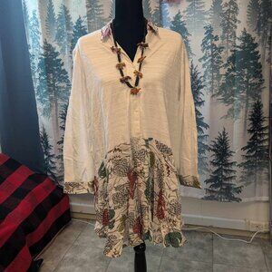 Women's BOHO Shirt Dress by Entro
